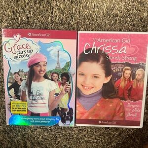 Two never opened American girl, doll movies